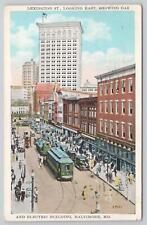 Postcard Baltimore Maryland Lexington St. Looking East Gas And Electric Bldg picture