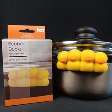 Novelty Pot Lid Steam Vent Rubber Ducky picture