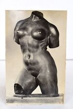 Vintage Post Card Photo Sculpture Aristide Maillol Torso Of The Monument To Blan picture
