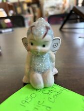 Vintage-Bisque Fairy/Pixie Blue Sugar Baby-Made in Japan picture