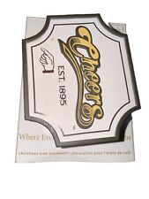 2011 Hallmark Where everybody Knows Your Name Cheers Bar Sign musical Ornament picture