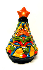 Talavera Mexican Pottery Luminary Christmas Tree 10