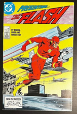 THE FLASH #1 (DC • June 1987 • Copper Age) Wally West as the Flash HIGH GRADE NM picture