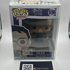 Funko Pop Television: Buffy The Vampire Slayer - Giles With Protector Read Desc picture