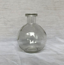 Vintage Clear Glass Apothecary / Medicine 4.5