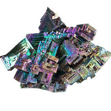 70g Natural Rainbow Aura Titanium Bismuth Specimen Mineral Gemstone Crystal Rock picture