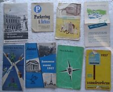 Sweden Stockholm Gothenburg 1950's Travel Brochures Maps Booklets  picture
