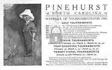 Golf Tournament Schedule Pinehurst North Carolina NC picture