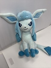 Pokémon 9" Glaceon Plush - Officially Licensed-Game Freak Eevee Evolution 2023 picture