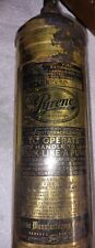 Vintage Ww2 Brass Pyrene 1 Quart Hand Pump Fire Extinguisher Empty Collectible  picture