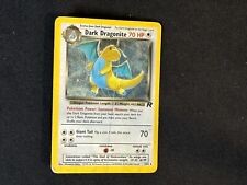 Dark Dragonite Holo Team Rocket PLAYED, 5/82 Pokemon Card picture