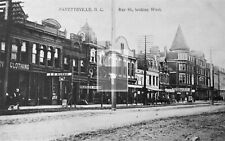 Hay Street View Fayetteville North Carolina NC Reprint Postcard picture
