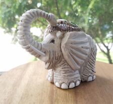 Artesania Rinconada Elephant Figurine Earthenware Ceramic Pottery picture