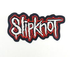SLIPKNOT Embroidered Patch Iron on Sew Badge Heavy rock Metal Knotfest Jordison picture