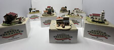 Pueblo Encantado Collection Full Set of 9 Miniature Figurines, Only Made In 1994 picture