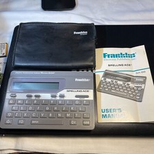 Linguistic Technology by Franklin Spelling Ace Model#SA-98A w User's Manual,Case picture
