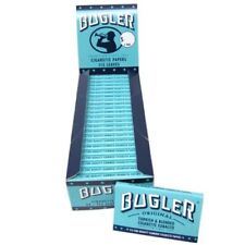 BUGLER ROLLING PAPERS SW 115 LEAVES UNFLAVORED FLAVOR PACK OF 24 picture