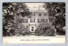 Cambridge MA-Massachusetts, James Russell Lowell House, c1936 Vintage Postcard picture