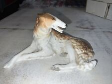 Vintage Lomonosov LFZ USSR Wolfhound Borzoi Porcelain Dog Figurine Figure Rare picture