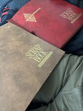 Vintage 70’s Springfield Photo Mount Co Scrapbook Lot Of 2 picture