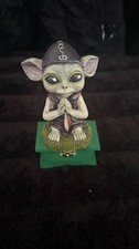 Keeper of Forgotten Things | Hand Altered Guardian Trinket Box | Fantasy Hidden picture