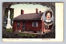 Gettysburg PA-Pennsylvania, Jennie Wade House, Antique, Vintage Postcard picture