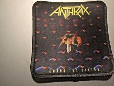 Anthrax Among The Living Sublimated Patch 3”x3” Album Cover Rock Metal picture
