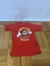 VTG Disney Mickey Mouse Pittsburgh T Shirt Velva Sheen Youth 10-12 M  picture