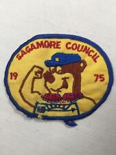 1975 Sagamore Council Webelos Camporee used BSA Patch picture