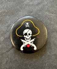 1981 ADAM ANT Pirate Button. Vintage. Small 1.25” Inch. Great Condition. picture