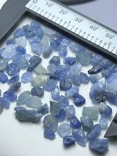 110 Crt / Natural Rough Blue Sapphire From Burma Mogok Mine, picture