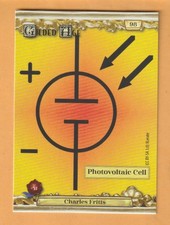 Charles Fritts 2023 The Gilded Age #98 Solar Power Photovoltaic Cell picture