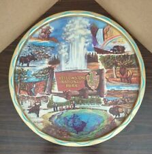 Ken Haag Metal Tray, VTG, Yellowstone National Park, 1960s picture