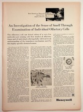 Honeywell Research Olfactory Cells Smell Sensor Science Hopkins MN Ephemera picture