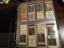 1920's, 1930's MATCH COLLECTION  - 112 Full Covers with Intact Strikers. HTF picture