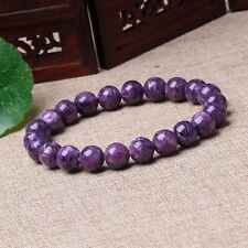 8mm Natural Lavender Amethyst Quartz Crystal Round Beads One Bracelet AAAA(bs) picture