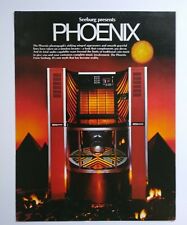 Seeburg Stern SMC2 Phoenix Jukebox FLYER Original 1979 Phonograph Music Artwork picture