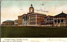 Antique 1909 Columbia College SC South Carolina Wm H Cobb Postcard picture