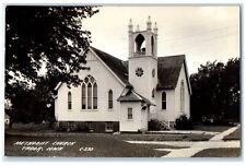 c1940's Methodist Church Tabor Iowa IA RPPC Photo Postcard picture