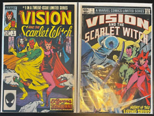THE VISION AND THE SCARLET WITCH (2-Book) Marvel Comics LOT both #1 (1982-1985) picture