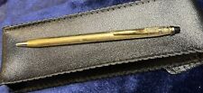 10 Kt gold Filled cross pen Rare YANCEY CAT With Real Diamond picture