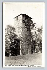 Wytheville VA-Virginia, Old Wythe Shot Tower, Antique, Vintage Souvenir Postcard picture