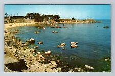 Pacific Grove CA-California Pacific Grove Beach Marine Gardens, Vintage Postcard picture