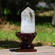 4.92LB Top Natural Clear Quartz Crystal Obelisk Reiki Heal Crystal Wand Point picture