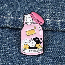 Antidepressants in Cat Form - Pin picture