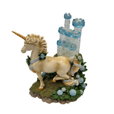 Mystical Kingdoms Collection Unicorn Figure RARE Castle of Dreams picture