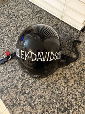 Harley-Davidson Boneyard Half Helmet Size M Brain Bucket picture