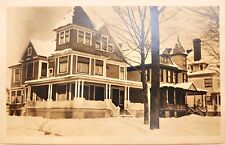 RPPC Large House, Location Unknown  Real Photo Postcard Field Early 1900s DB UNP picture