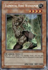 Elemental Hero Woodsman PP02-EN004 Unlimited Secret Rare Yu-Gi-Oh picture