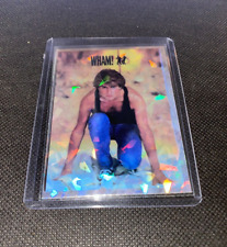 Wham George Michael Mini Poster Holo Refractor Card in toploader rc picture